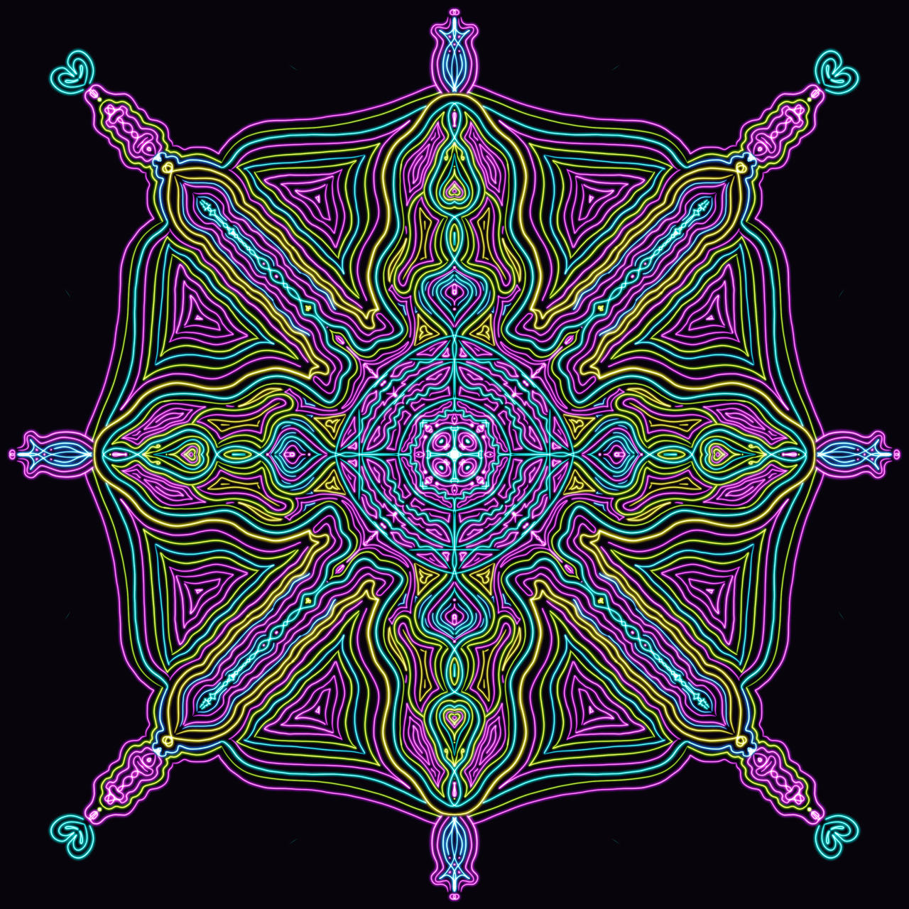 Matrix Mandala Matrix Mandala by psysthetic on DeviantArt