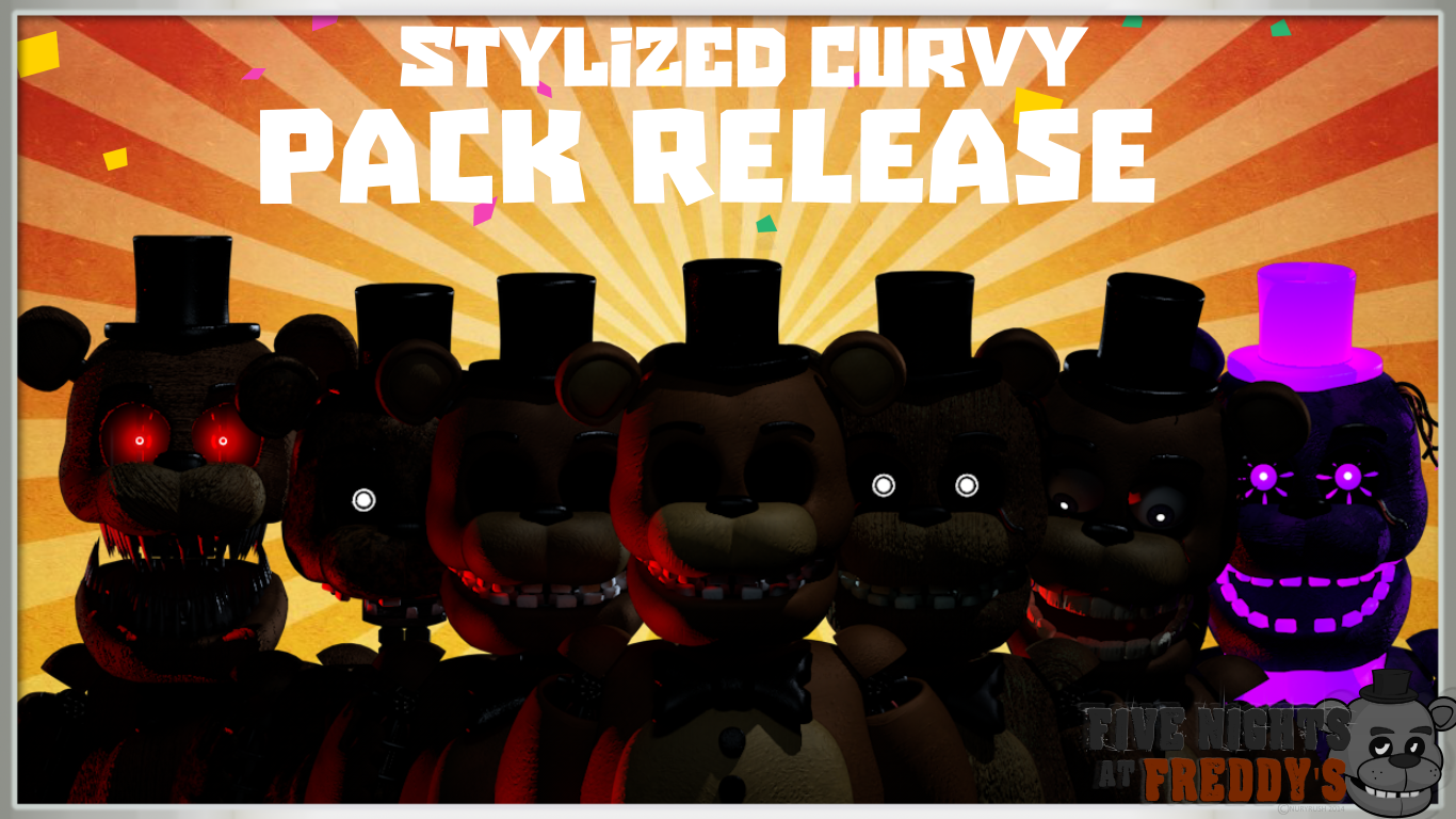 FNAF SB MEGA Pack Blender Release by FNAF-BUSTERS on DeviantArt