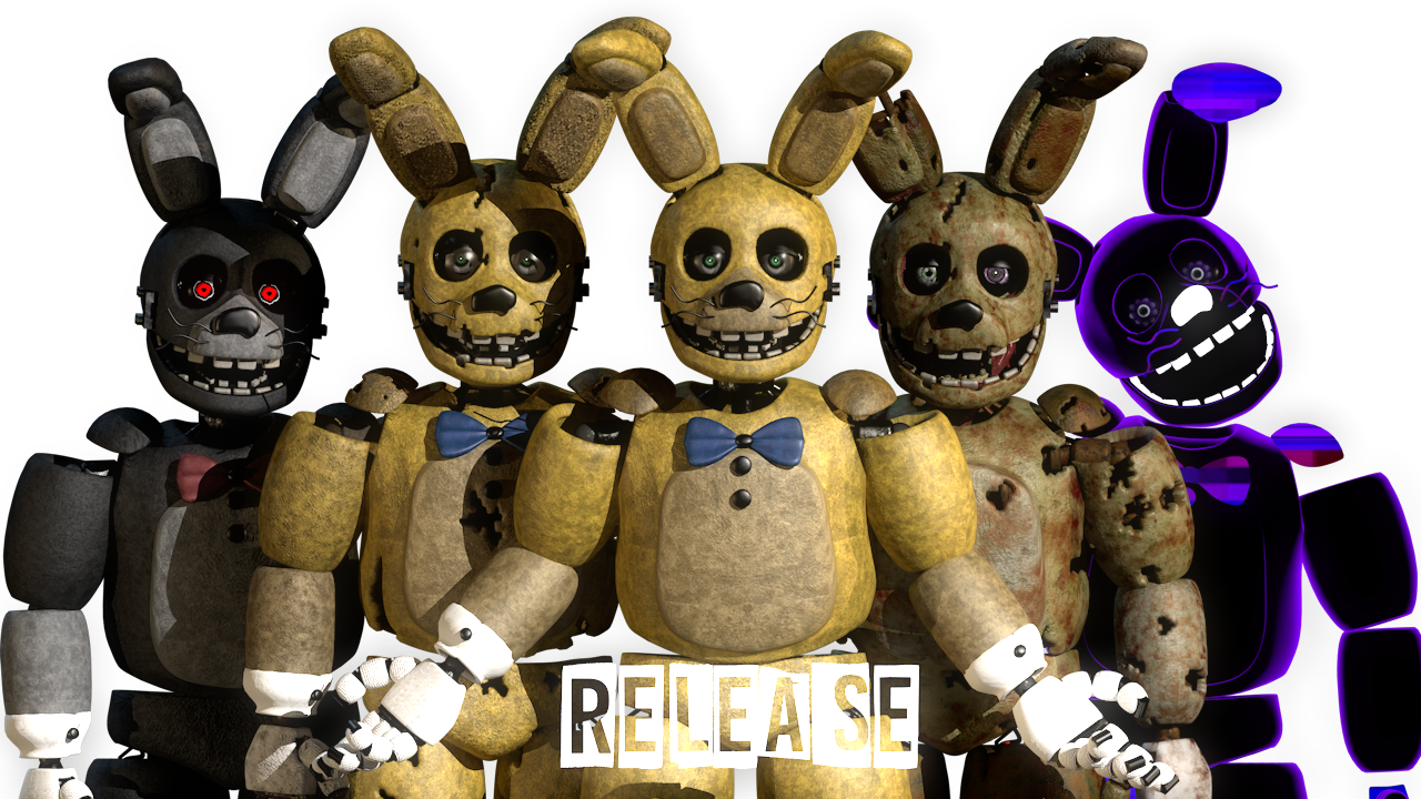 FNAF 4 Nightmare Pack Download C4d by souger222 on DeviantArt