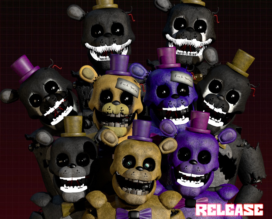 Inaccurate Fnaf 1 pack Download c4d by souger222 on DeviantArt