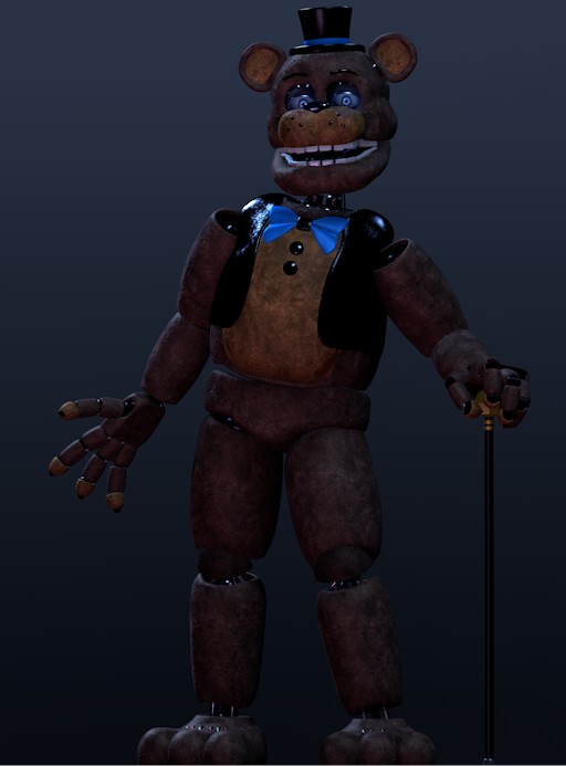 Freddy Fazbear  FNaF 1 full body(s) by sprincaMasTer on DeviantArt