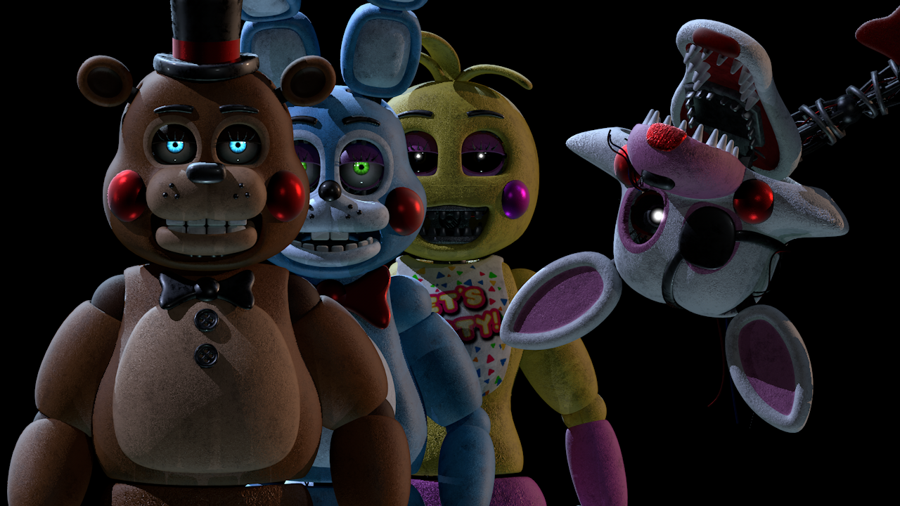 C4D FNAF  The Happy Animatronics by Tinar25 on DeviantArt