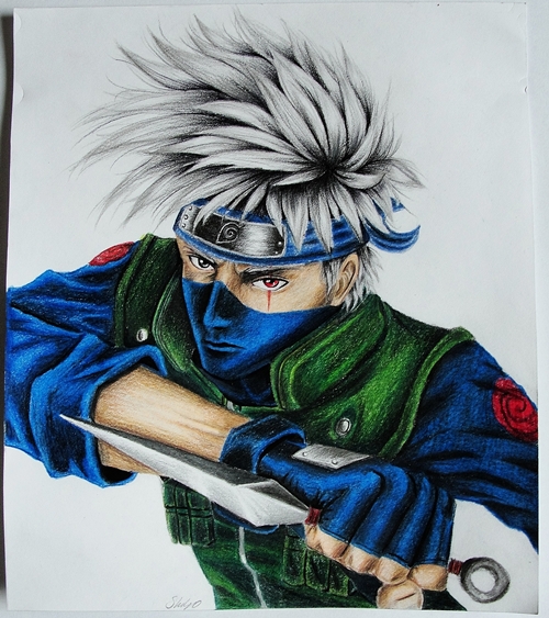 Kakashi fanart by Shiyo20 on DeviantArt.