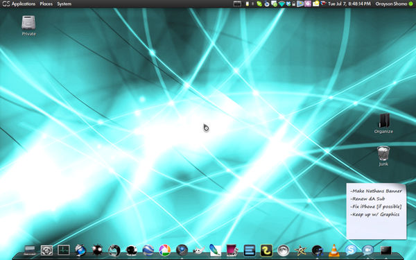 Dataphile Desktop Sapphire Desktop by TheGrayson on DeviantArt