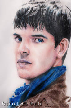 Colin Morgan color pencil