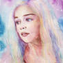 Daenerys - watercolor