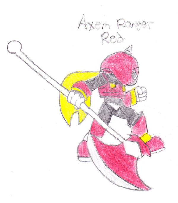 Axem Rangers Smz Axem Ranger Red by ScurgeZ on DeviantArt