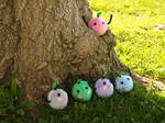 Junimo plushies! by WhimsicalSquidCo