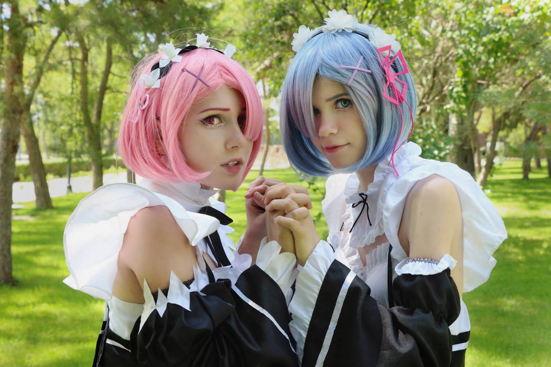 Rem and Ram cosplay by septembachan on DeviantArt