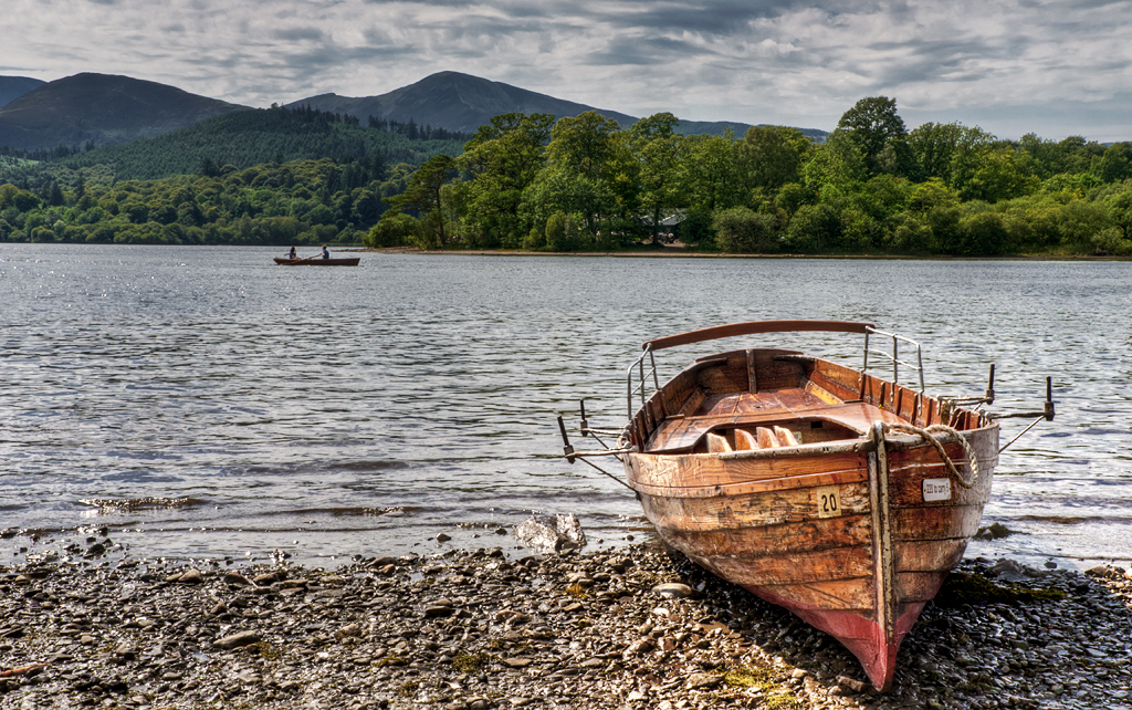 Rowboats on Derwentwater