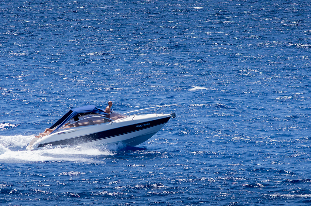 Boating on the Med