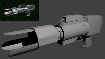 Solid Cannon 3D Model (Wip)