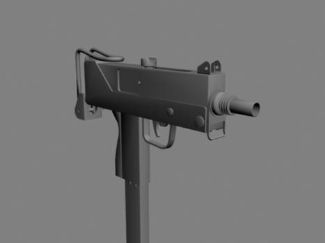 MAC10 3d Modeling