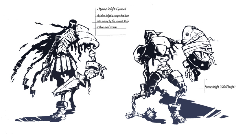 mummy knights by Ditrauma on DeviantArt