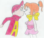 Alvin and Brittany- Colored