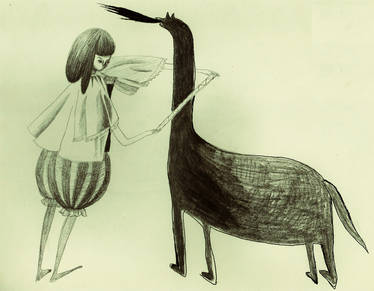 alice and horse