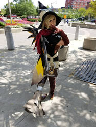 Witch Mercy Cosplay (pt 2)