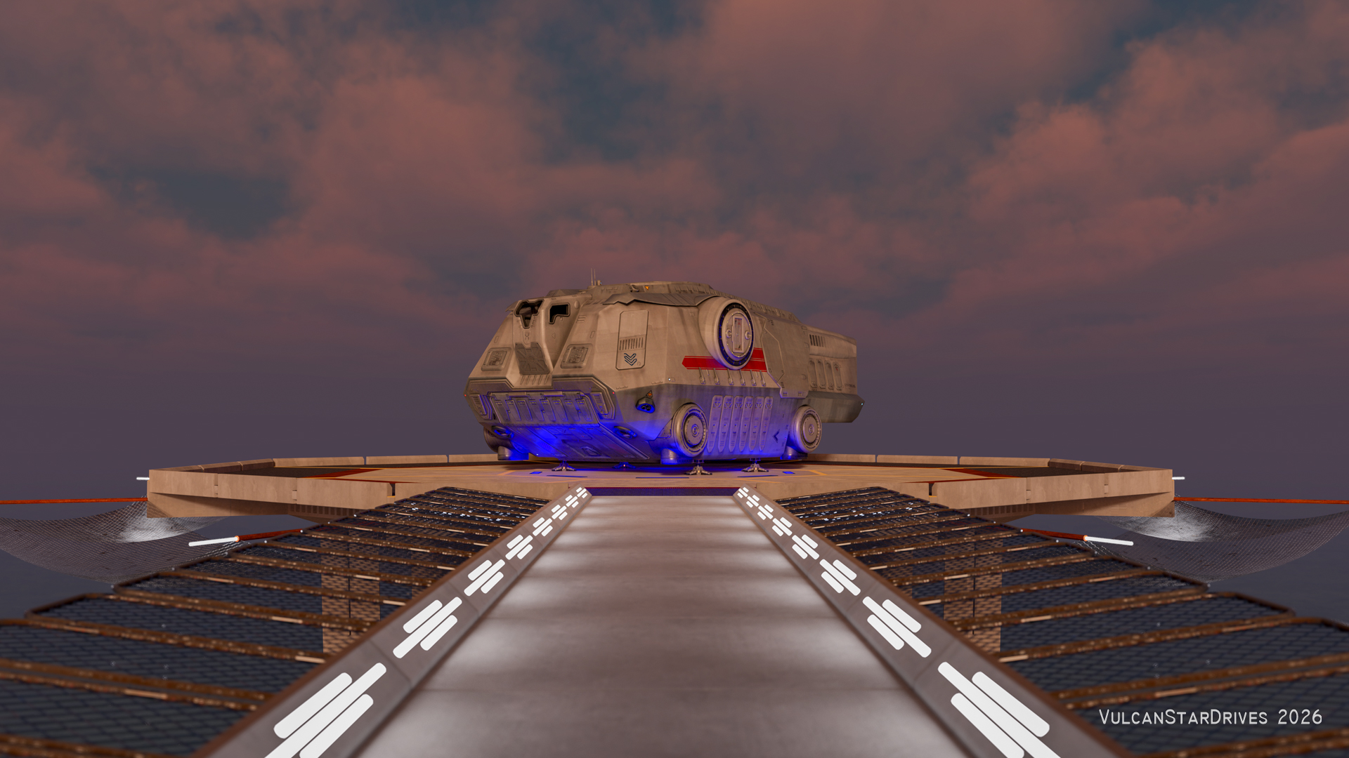 Landing Platform Phoebe for DAZ