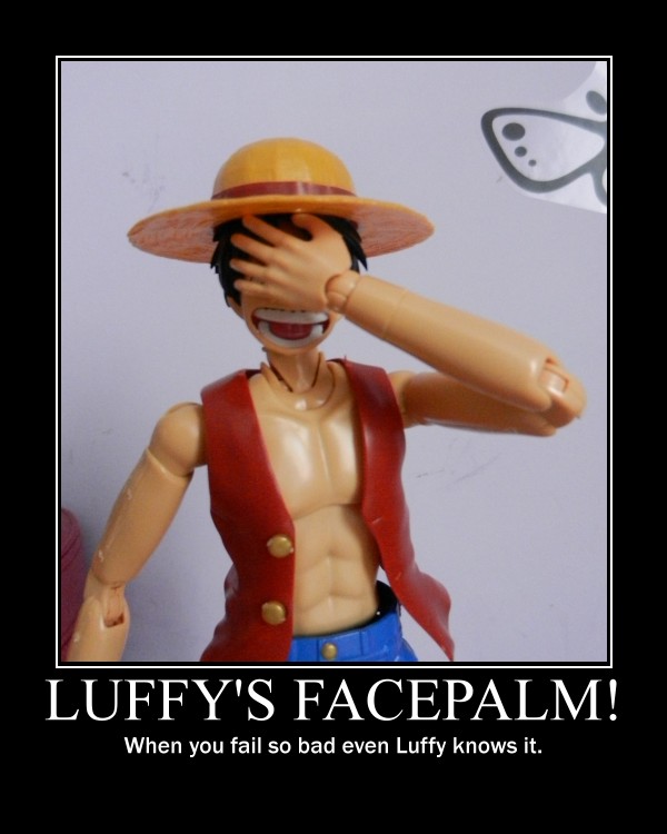 Luffy's Motivational Poster