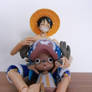 Luffy and Chopper Figures