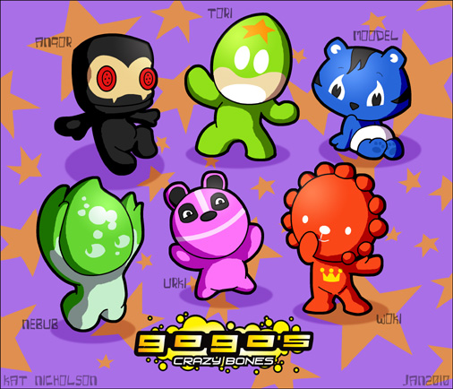 Gogos Crazy Bones Coloured