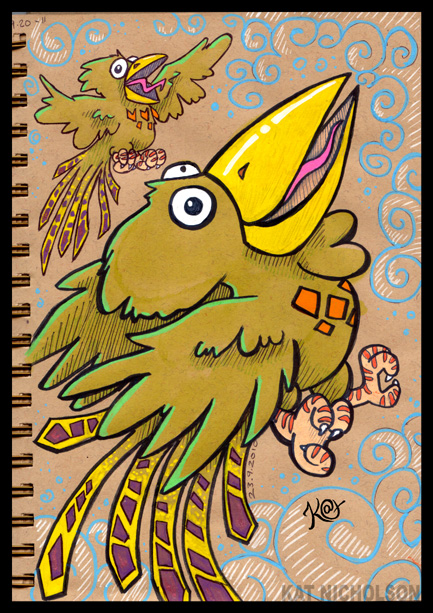 SQUAWK by KatCardy on DeviantArt