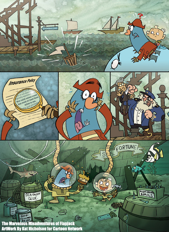 Flapjack comic 2 page 8