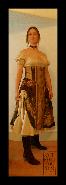 preview: Steam Punk Dress...