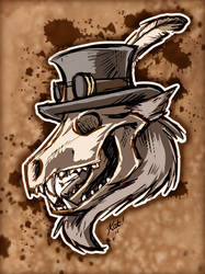 Wolf Skull Jack - Prize - Sketch