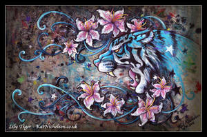 Lily Tiger - Apron Painting