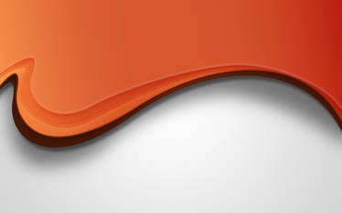 Orange White Widescreen