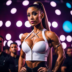 Huge Breasted Massively Muscled Ariana Grande 2