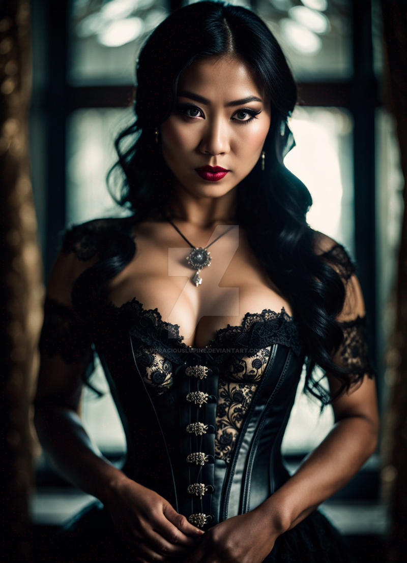 Busty Asian Goth Girl In Black Lacy Corset 1 By Voraciouslupine On busty-asian-goth-girl-in-black-lacy-corset-1-by-voraciouslupine-on