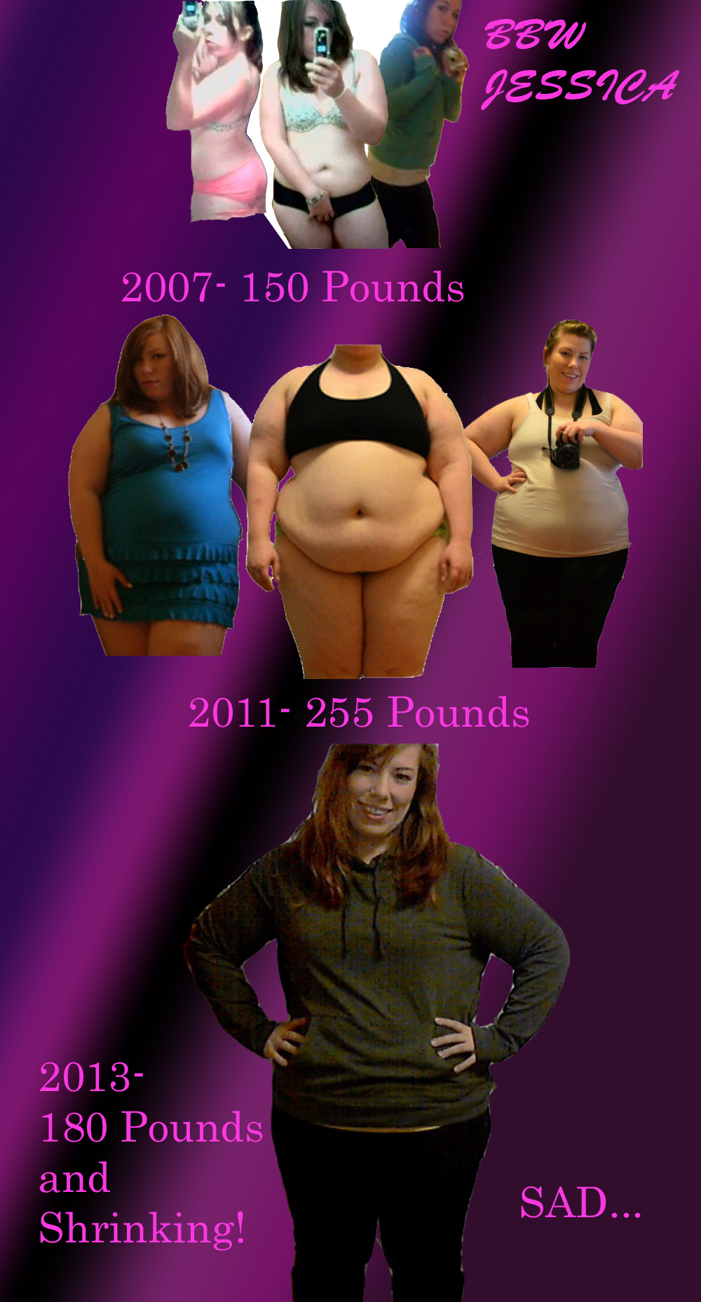 BBW Jessica's Progression