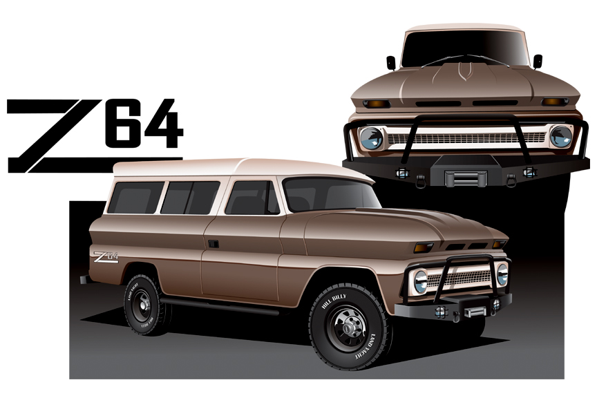 64 Suburban hauler