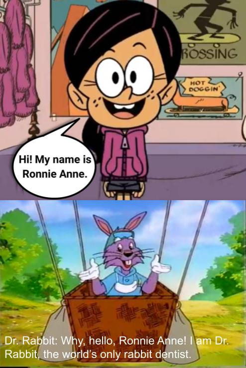 Ronnie Anne meets Dr. Rabbit by TGDC20610 on DeviantArt