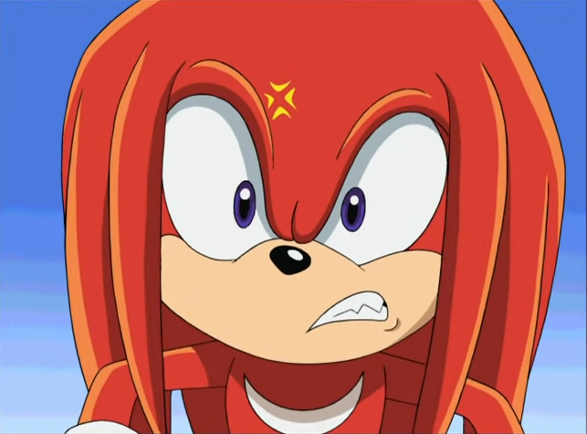 Knuckles Shouting Knuckles is mad... by TGDC20610 on DeviantArt