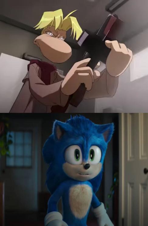Sonic's stunned at Rayman becoming Ramon! by TGDC20610 on DeviantArt
