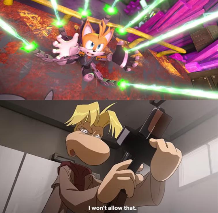 Rayman/Ramon vows to stop Tails Nine! by TGDC20610 on DeviantArt