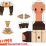 Creumbelina chibi papercraft