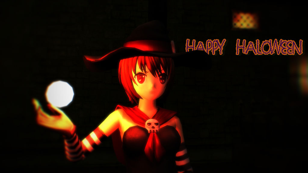 {MMD} Happy Halloween! (pic 1) by Len11999 on DeviantArt