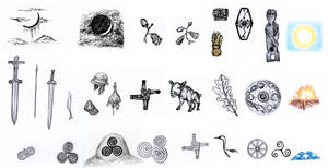 Celtic icons and symbols of Nature