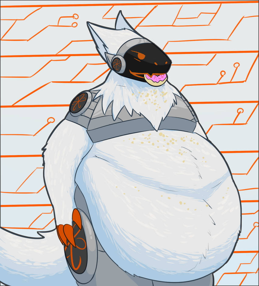 Protogen Inflation Fat Protogen by DarNightX on DeviantArt