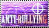 Anti Bullying Stamp by Morgan-the-Rabbit
