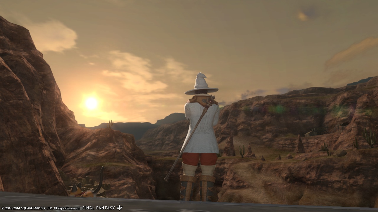 Final Fantasy 14 - sunset