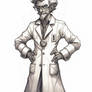 AI generated art - Powerful Mad Scientist 1