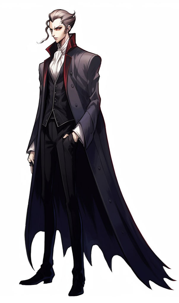 AI generated art - Powerful Vampire 1 by HigurashiYami on DeviantArt