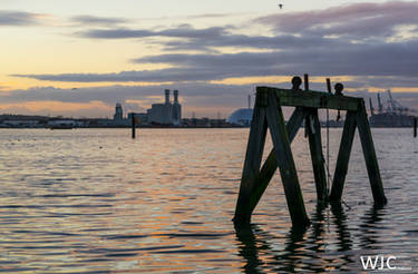 Sunset in Southampton