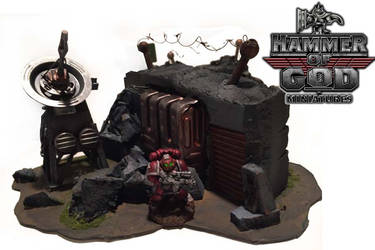 Warhammer 40k bunker by Hammer of God miniatures