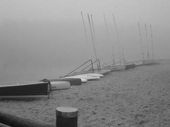 The lake in the morning